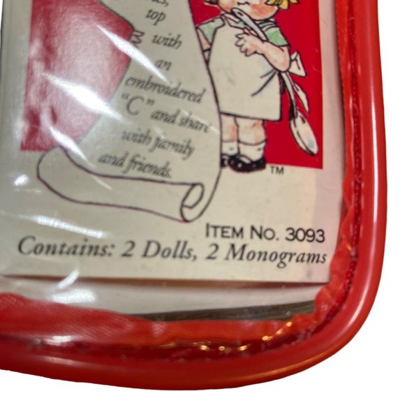 Campbell Soup Kids Vintage 1995 Fibre Craft Collector 5" Plastic Case - Picture 11 of 12